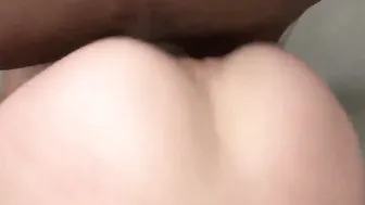 Huge ebony dick getting me instantly dripping