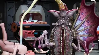 Big Boobed Doctor banged by Lovecraftian Monster