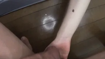 Japanese lady Tukasa Motohashi blows cocks uncensored
