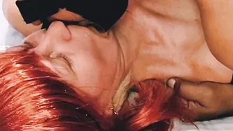 Close up - Sexual Tongue Making Out With Ginger Cheating Bimbo Next Door Fiance
