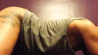 upskirt sexy showing off her butt close babe