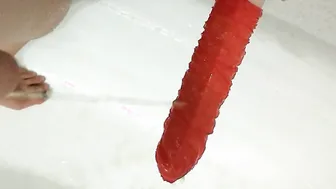 Pee on vibrator by request
