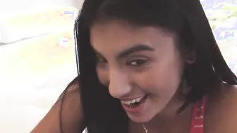 Step Daughter Michelle Martinez Bouncing That Booty