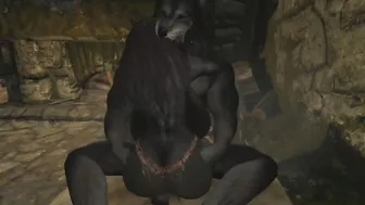 [Skyrim] How Nuria was banged for the first time