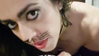 Thirsty Kitty