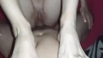 Lovers banged POV foot first sex tape :)