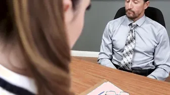 Professor's Pet Student - college girl Gets Extra Credit With A Big Load