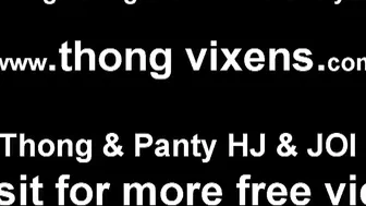 I cant wait to offer you a hand job into my g string