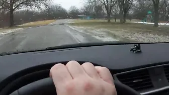 Pick-Up Stranger Fucks A Hot Student In The Backseat Of Her Dad's Car