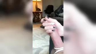 Milking Gigantic Cummed From Dick