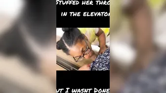 Offer porn video – Nerdy bimbos offer fellatio to stranger into elevator during Comic-Con