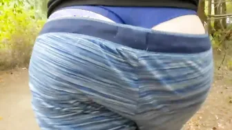 Milf Has A Gigantic Fucking Wedgie Up Her Huge Ass Inside Outside