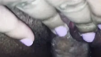 Clitoris rubbing and nice cunt fucked Point Of View
