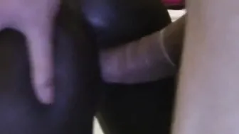 Cum on crazy hot ebony african tiny hooters