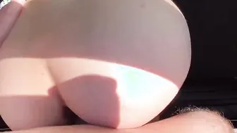 she asked to banged her inside a vehicle public the
