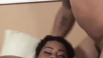 ZVIDZ - African BBW Trixic Blows bbc Before Rough Twat