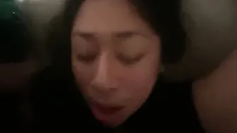 Hispanic facefuck