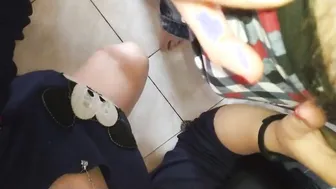 Sucking Off Penis and Fingers her Twat