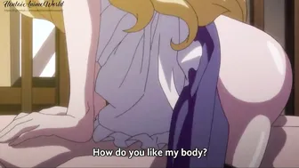 Anime Uncensored | Maid with Incredible Sexy Body Blown and Sat on a Long Cock |