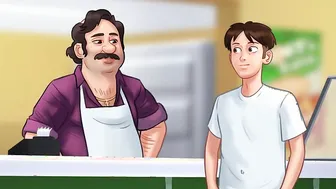 Summertime Saga - Sex with french professor (pt.8)