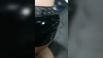 Truck driver fucks his little bimbos booty