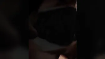 Close-up of an adult doing bj and swallowing cum