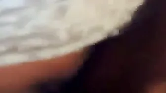 vulgar cum whore fucks her twat
