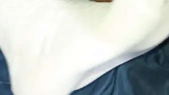 Blonde Cougar white socks turf job hardcore unshaved twat eating
