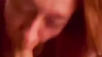 Wifey blows Gigantic Dick at swingers weekend getaway