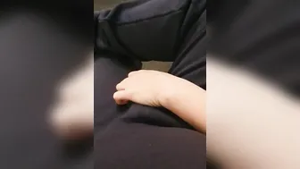 Step milf occasionally hand job make step son cum near friends