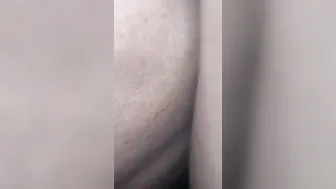 Vulgar bimbo taking huge pipe