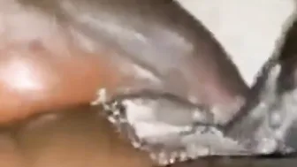 She couldnt stop cumming  creaming on ma cock her twat so gud