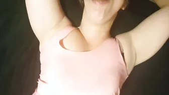 Shoving penis down my throat until I get that lovely cum