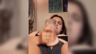Jerking off my FAKE dick