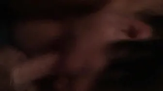 Married MILF gagging on dick and gets fucked and filled with cum
