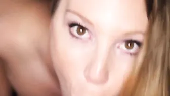 RealGFSExposed - Bombshell Aurora Snow Enjoying Blowing Gigantic Cock Inside point of view