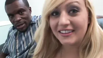 19 Yo Chloe takes 2 huge ebony dicks at once
