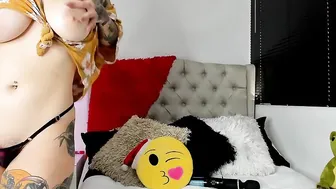 She becomes an insatiable little bimbo when you warm her