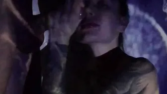Beauty bimbos Deep Sucking Off Penis till Oral Cummed on the Party