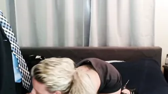 Let a co-worker nailed me rough and cum on my butt and recorded it for my hubby
