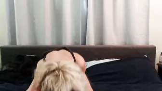 Let a co-worker nailed me rough and cum on my butt and recorded it for my hubby