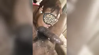 BABYSITTER SUCKING OFF NUTS WHILE TONGUE RING SLIPS BETWEEN CHEEKS OUUWEEEE