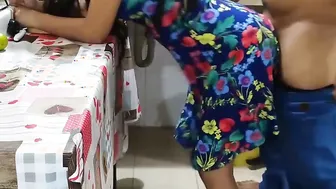 Great Step-Daughter Stays Home Alone And Has To Cook But Her Stepfather