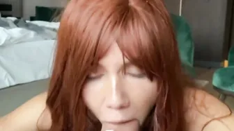 My GF make sloppy hardcore bj