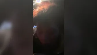 Mouth Full Of Cum from big black dick