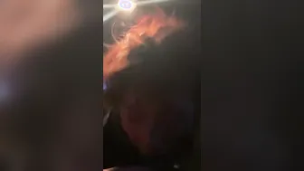 Mouth Full Of Cum from big black dick