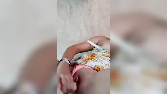 I masturbate alone at home