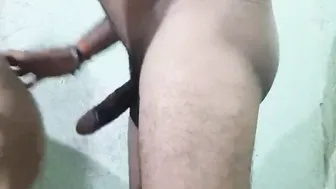 Friends Share Wifey inside Kitchen Ending into Double Cumshot / Amateur