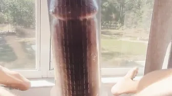 Pumping porn video – Pumping and Blowing This Gigantic Penis with Nice Groaning