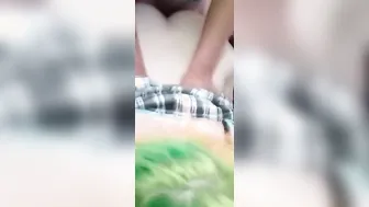 Louisville bimbo try to run from this cock